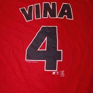 St Louis Cardinals Vina Shirt 2000 Rare Vintage
